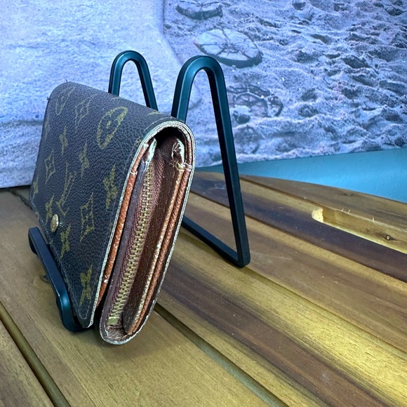 Louis Vuitton Vintage Porte Monnaie Billets Tresor Wallet Authentic - Picture 3 of 13